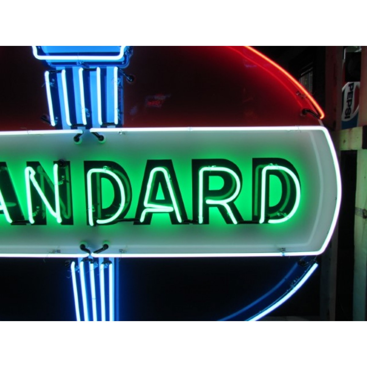 standard oil neon sign