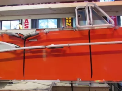 New 57 Chevy Convertible Painted Neon Sign 96"W x 27"H