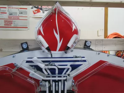 New American Porcelain Neon Sign - 48"W x 40"H