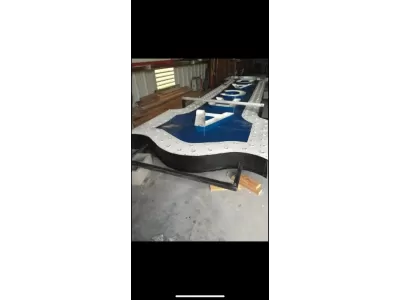 Original 1930's Arcade Theater Sign 5 FT x 22 FT