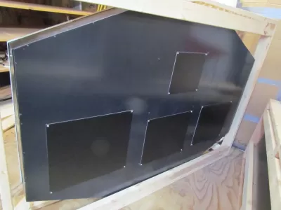 Original Ashland Products Porcelain Neon Sign 70 IN W x 46 IN H