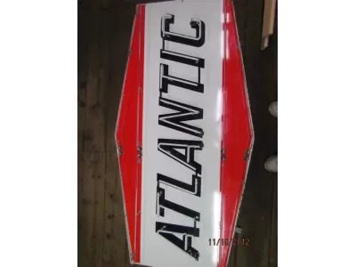 New Atlantic Porcelain Neon Sign 78"H x 40"W