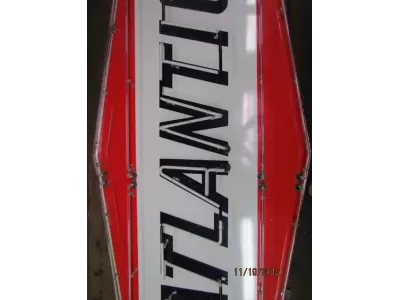 New Atlantic Porcelain Neon Sign 78"H x 40"W