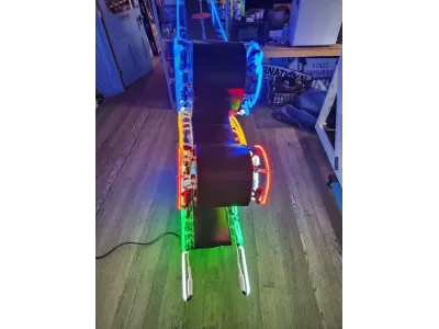 New Batman & Robin Double-sided Painted Neon Sign 61"W x 75"H