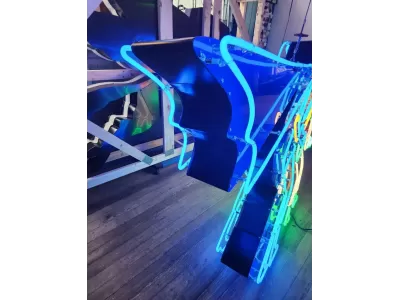 New Batman & Robin Double-sided Painted Neon Sign 61"W x 75"H