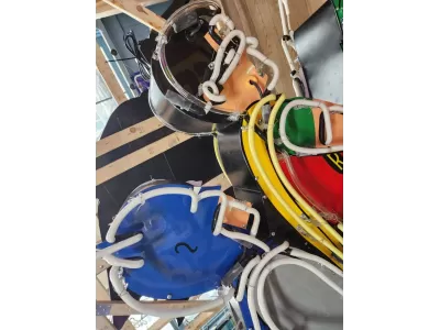 New Batman & Robin Double-sided Painted Neon Sign 61"W x 75"H