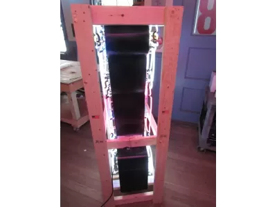 New "Bob's Big Boy" Double-sided Porcelain Neon with Matching Enamel Painted Can 30"W x 60"H