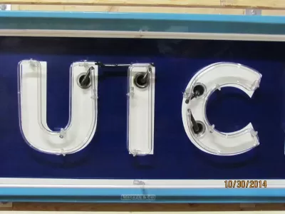 New "Buick"  Porcelain Neon Sign - 90"W x 32"H