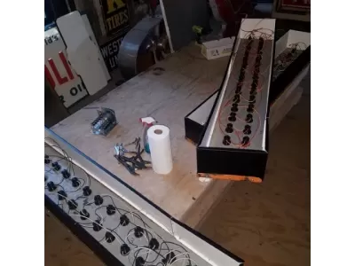 Original Burger Chef Porcelain Neon 19 FT W x 16 1/2 FT H