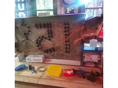 Original Burger Chef Porcelain Neon 19 FT W x 16 1/2 FT H