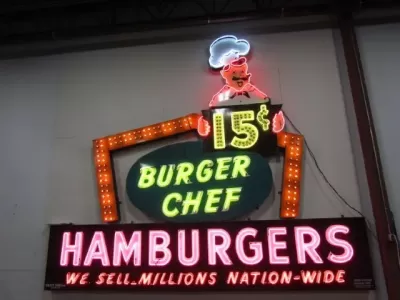 Burger Chef 17 FT W x 19 FT H