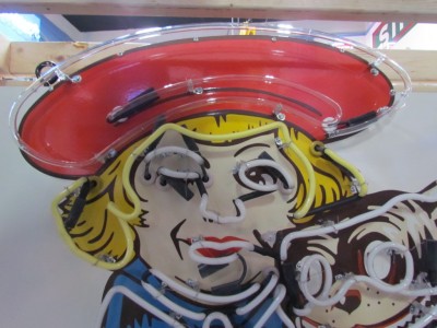 New Buster Brown Shoes Animated Porcelain Neon 48 IN W x 54 IN H 