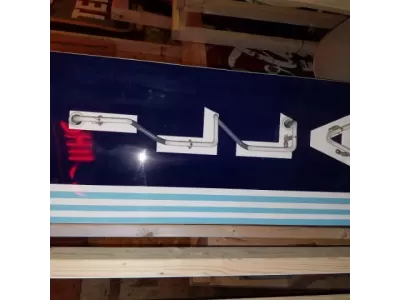 New Cadillac Standard of the World Double-sided Porcelain Neon Sign 8 FT Tall