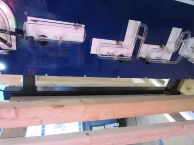 New Double-sided Porcelain Neon Cadillac Sign 18 IN W x 96 IN H