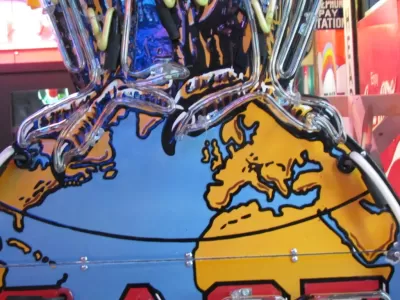 New Case Eagle Porcelain Neon Sign 32"W x 72"H