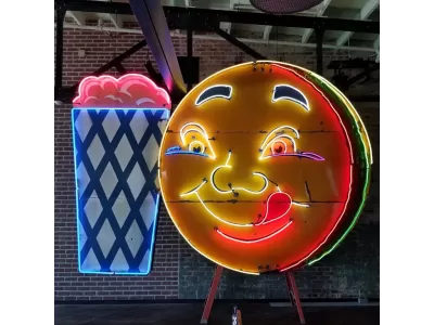 Cheeseburger & Shake 12 FT W x 8 FT H