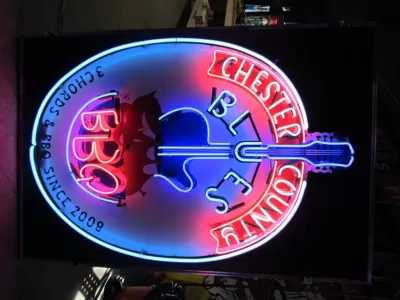 Chester County Blues Festival 42 IN W x 60 IN H