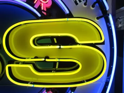 New Chevelle SS (Flashing) 454-LS6 Porcelain Neon Sign 70 IN Diameter