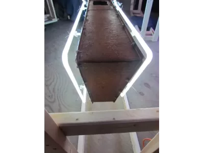 New Chevrolet Bowtie Porcelain Neon Sign - 108" W 39" H