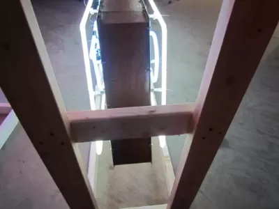 New Chevrolet Bowtie Porcelain Neon Sign - 108" W 39" H