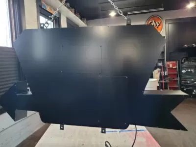 New Chevy "Save" Animated Porcelain Neon 72"W x 36"H