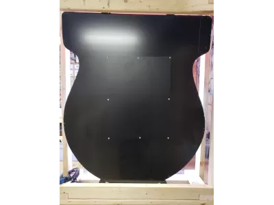 New Chicago/AAA Porcelain Neon Sign 36"W x 43"H