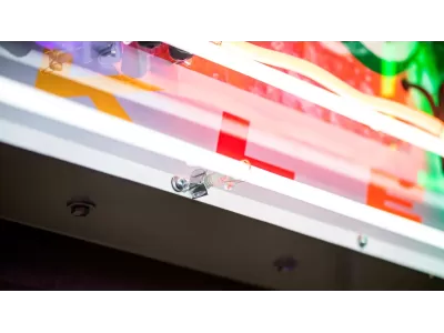 New Chuckles Candy Wrapper Painted Neon Sign 79 IN W x 26 IN H