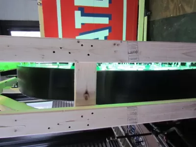 Original Cities Service Porcelain Neon Sign 72" Diameter