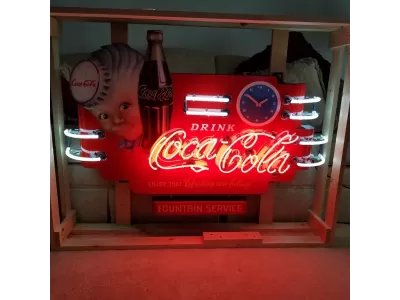 Coke Sprite Boy 54 IN W x 34 IN H