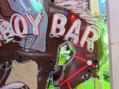 New "Cowboy Bar" Painted Neon Sign 5 FT W x 6 FT H