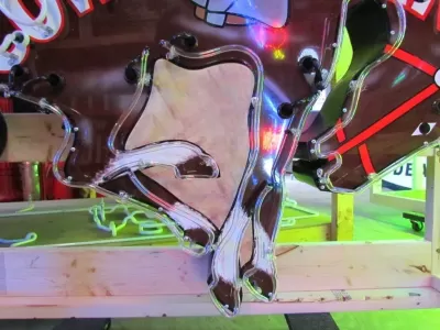 New "Cowboy Bar" Painted Neon Sign 5 FT W x 6 FT H