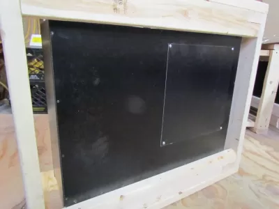 New Delco Batteries "Dry Charge" Porcelain Sign with Neon - 28"W x 20"H 