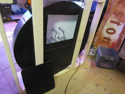 New Dixie Motor Oil Porcelain Neon Sign - 48 IN Diameter