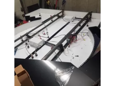 New Licensed "Dog n' Suds" Painted Neon Sign with Chaser Lights 106.5 IN W x 96 IN H