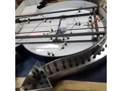 New Licensed "Dog n' Suds" Painted Neon Sign with Chaser Lights 106.5 IN W x 96 IN H