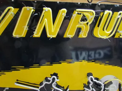  New Evinrude Porcelain Neon Sign 60"W x 30"H