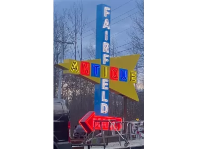 Fairfield Antique Mall DSpN 17 FT W x 29 FT H