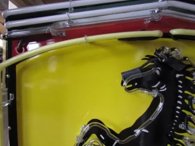 New Ferrari Porcelain Neon Sign 35"W x 48"H