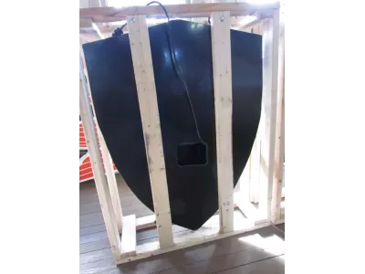 New Ferrari Porcelain Neon Sign 35"W x 48"H