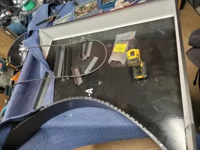 New Ford with Wings Double-Sided Porcelain Neon Sign 16 FT W x 6 FT H