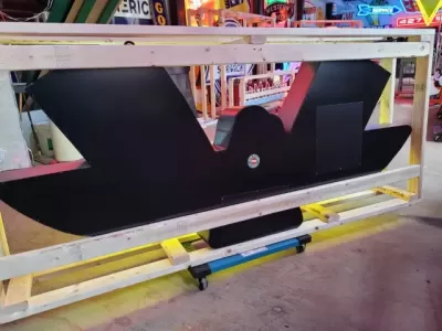 New Ford 427 Logo Porcelain Neon Sign - 8 FT W x 40 IN H