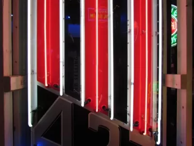 New Ford Fairlane R Code 427 Painted Neon Sign 9 FT W x 3 FT H