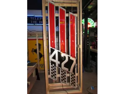 New Ford Fairlane R Code 427 Painted Neon Sign 9 FT W x 3 FT H