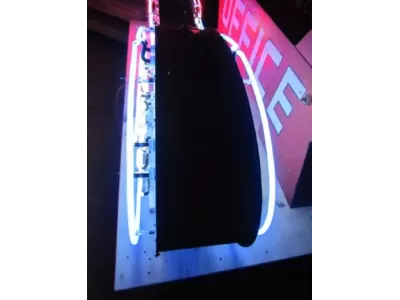 New Double-Sided Ford Oval Porcelain Neon Sign 48"W x 24"H