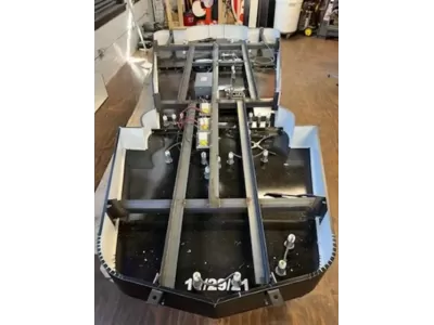 New Ford Jubilee Animated Porcelain Sign with neon 63 IN W  x 12 FT H 