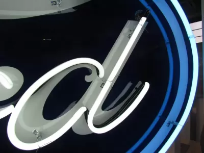 New Ford Oval Porcelain Neon Sign 6 FT Wide x 36" High