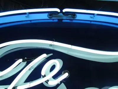 New Ford Oval Porcelain Neon Sign 6 FT Wide x 36" High