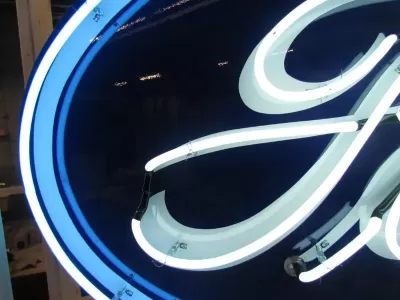 New Ford Oval Porcelain Neon Sign 6 FT Wide x 36" High