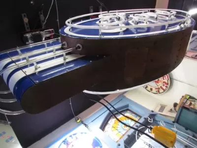 New Double-Sided Ford Oval with Wings Porcelain Neon Sign - 8 FT W x 36"H