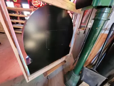 New Frontier Keyhole Porcelain Neon Sign 48"W x 48"H 